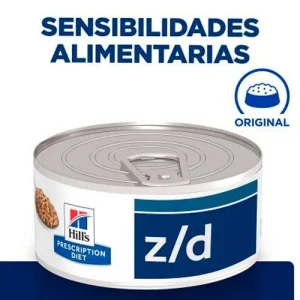 Hill’s z/d Prescription Diet Food Sensitivities latas para gatos 24x156g