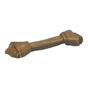 Hueso con Nudos de piel de Vacuno 7,5cm; 11cm; 18cm; 25cm; 38cm y Bolsas Granel