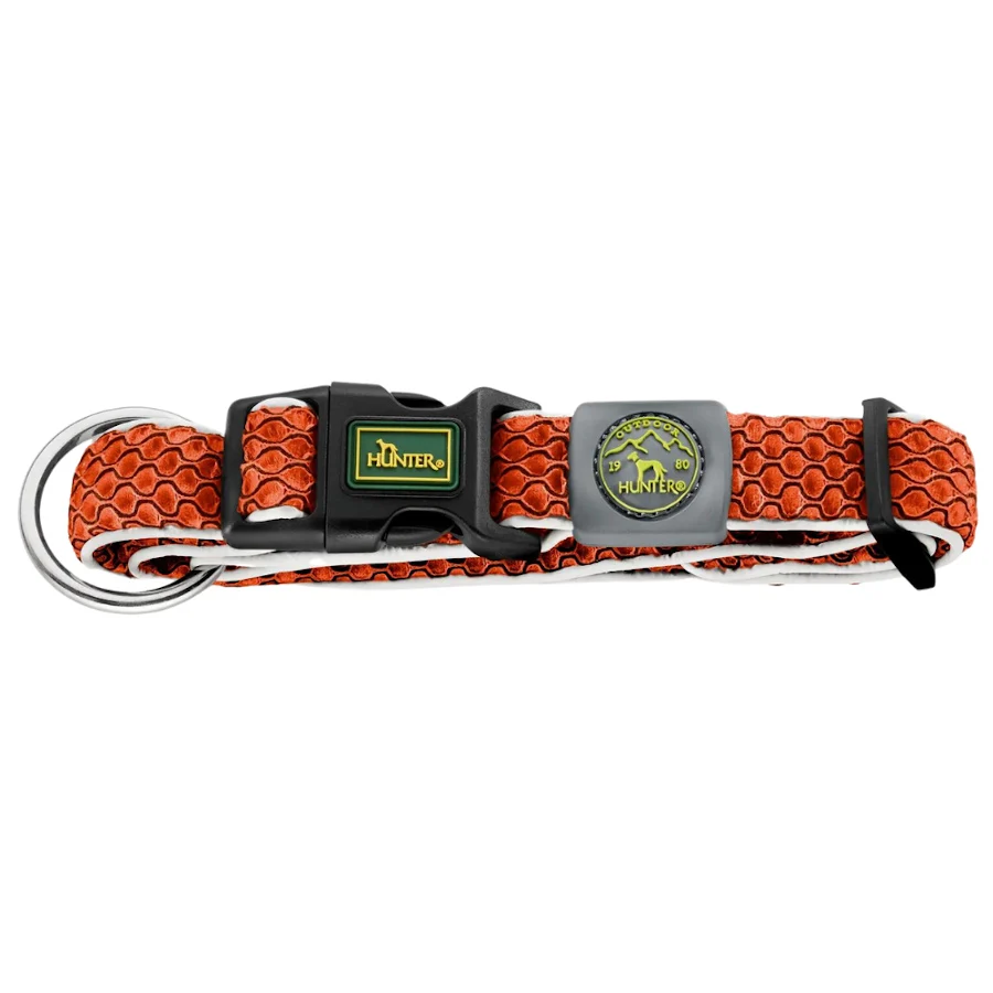 Hunter Hilo Vario Basic Collar naranja para perros - Image 2