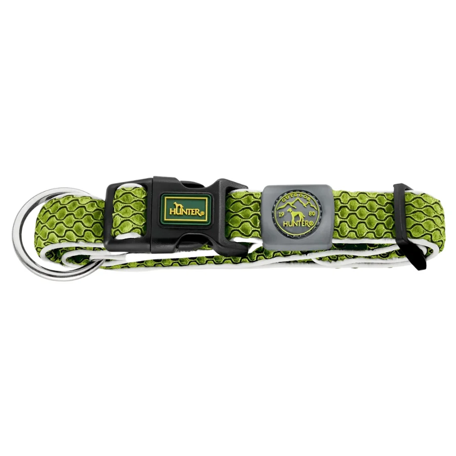 Hunter Hilo Vario Basic Collar verde para perros - Image 2