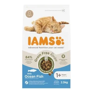 IAMS Advanced Nutrition Grain Free con pescado de mar 2,5 kg