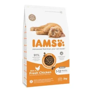 IAMS Advanced Nutrition Kitten con pollo fresco 3 kg