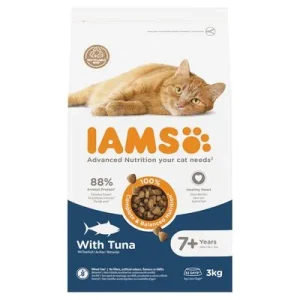 IAMS Advanced Nutrition Senior Cat 7+ con atún 3 kg