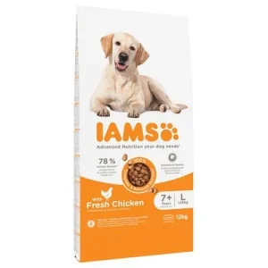 IAMS Advanced Nutrition Senior Large Dog 7+ con pollo 12 kg