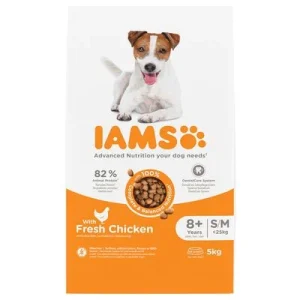 IAMS Advanced Nutrition Senior Small & Medium Dog 8+ con pollo 5 kg