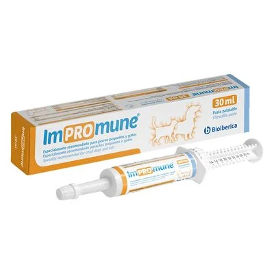 Impromune en pasta potenciador del sistema inmunitario para mascotas 30 ml