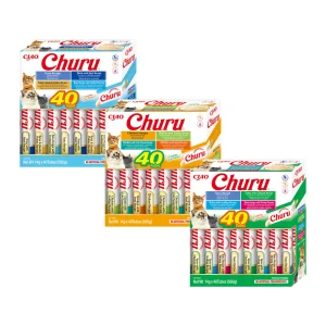 Inaba Churu Variety Box - 40 unidades