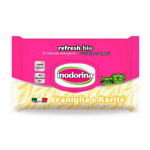 Inodorina Toallitas BIO Vainilla y Karité 30 unds