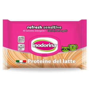 Inodorina Toallitas Proteina de Leche 40 unds
