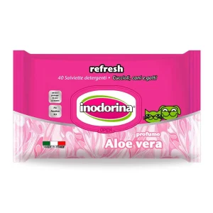 Inodorina Toallitas Refresh Aloe Vera 40ud