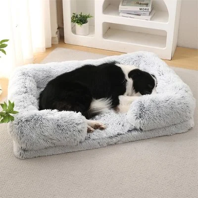 IntiMeg Cama rectangular para perros 80X53X15CM