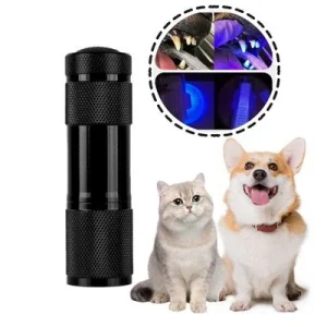 IntiMeg Linterna UV con luz LED de 395 nm