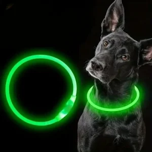 IntiMeg Luz LED USB para collar de perro Artículo 1