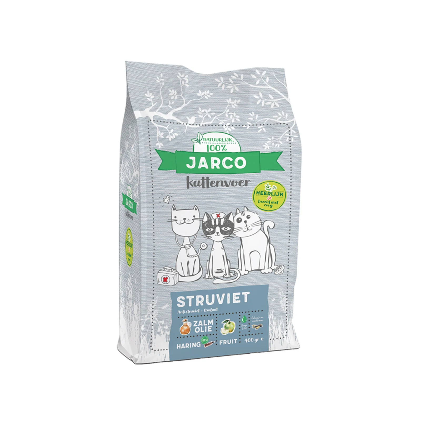 Jarco Natural Cat Struviet - Comida para gatos