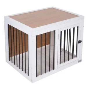 Jaula de interior Modern Living Malmö para perros M: 80 x 60 x 62,8 cm (L x An x Al)