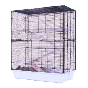 Jaula Skyline Loco Sombrero Tower para roedores Loco Sombrero 100: 100 x 53,5 x 118 (L x An x Al)