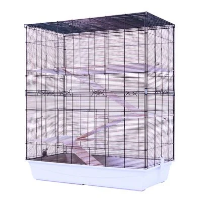 Jaula Skyline Loco Sombrero Tower para roedores Loco Sombrero 100: 100 x 53,5 x 118 (L x An x Al)