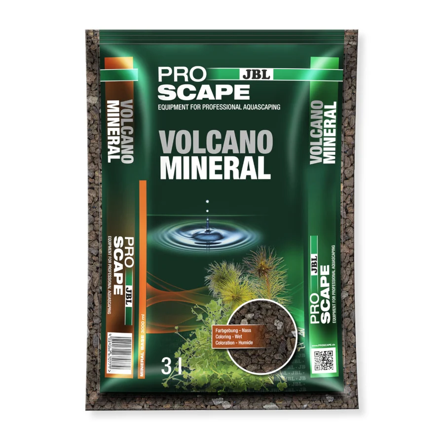 JBL Proscape Volcano Mineral Sustrato volcánico natural para aquascaping