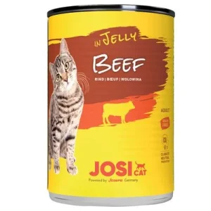 JosiCat comida húmeda en gelatina 12 x 400 g Vacuno