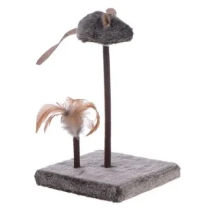 Juguete con base Wild Mouse con sonido y LED para gatos 1 unidad