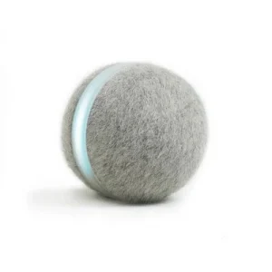 Juguete electrónico para gatos Cheerble Wicked Ball, gris 1 unidad