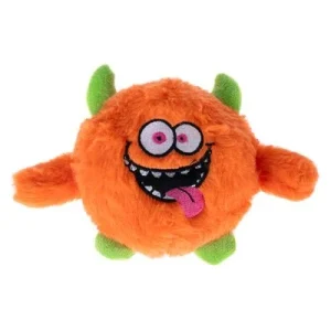 Juguete TIAKI Monster Orange para perros 19 x 14 x 8 cm (L x An x Al)
