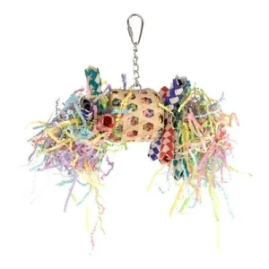 Juguete TIAKI para despedazar de bambú y papel 18 x 13 x 12 cm (L x An x Al)