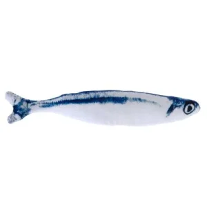 Juguete TIAKI sardina con catnip para gatos 1 unidad