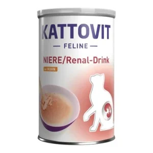 Kattovit Drink Renal bebida para gatos 12 x 135 ml, con pollo
