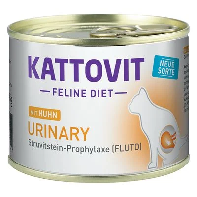 Kattovit Urinary 185 g comida húmeda para gatos 6 x 185 g - Pollo