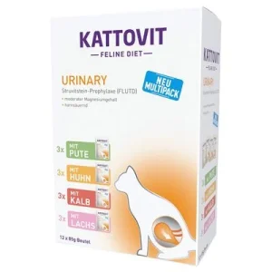 Kattovit Urinary en bolsitas 12 x 85 g - Pack Mixto Mezcla (4 variedades)
