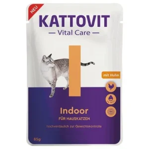 Kattovit Vital Care Indoor con pollo en bolsitas 85 g