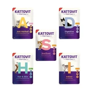 Kattovit Vital Care - Pack de prueba 25 x 85 g (5 variedades)
