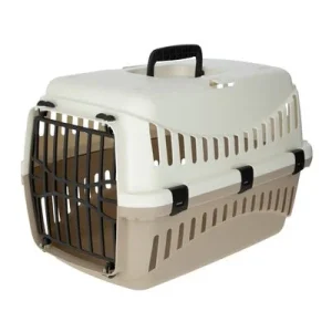 Kerbl Expedion transportín para mascotas taupe / crema: 45 x 30 x 30 cm (L x An x Al)
