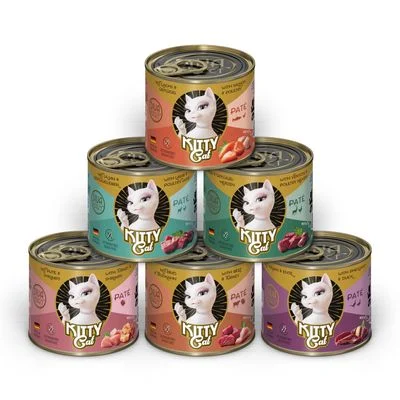 Kitty Cat Adult Paté 6 x 200 g Pack mixto II (6 variedades)