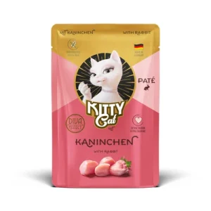 KITTY Cat Paté 24 x 85 g - Pack Ahorro Conejo