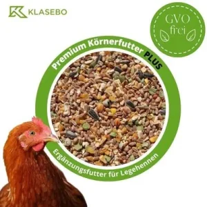 KLASEBO Pienso Premium PLUS para gallinas, gansos y patos 25 kg