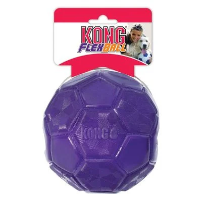KONG Flexball pelota para perros M/L: 15 cm de diámetro