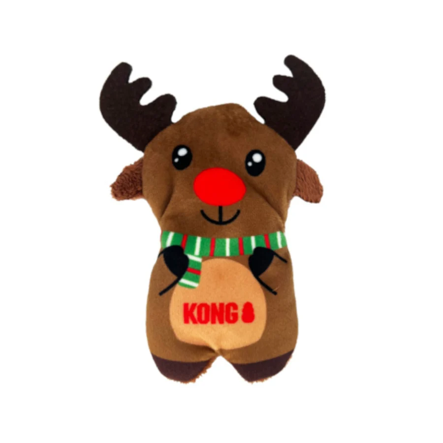 Kong Holiday Refillables Reno de peluche para gatos