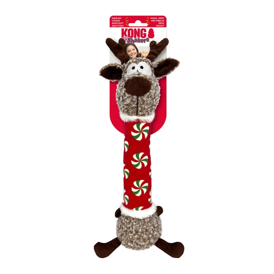 Kong Holiday Shakers Luvs Reindeer peluche para perros - Image 2