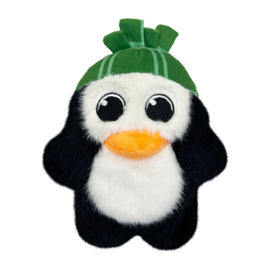 Kong Holiday Snuzzles Pingüino de Peluche para perros