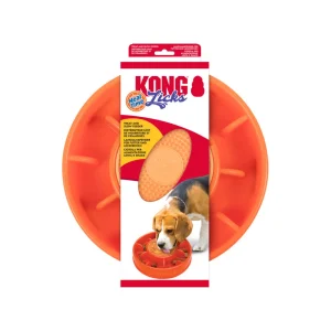 KONG Licks Mealtime Comedero Antigoloso
