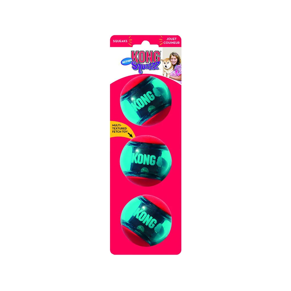 KONG Squeezz Action Red - Image 2
