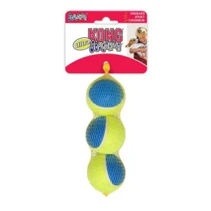 KONG Ultra Squeaker Ball pelotas para perros M: 6,35 cm de diámetro