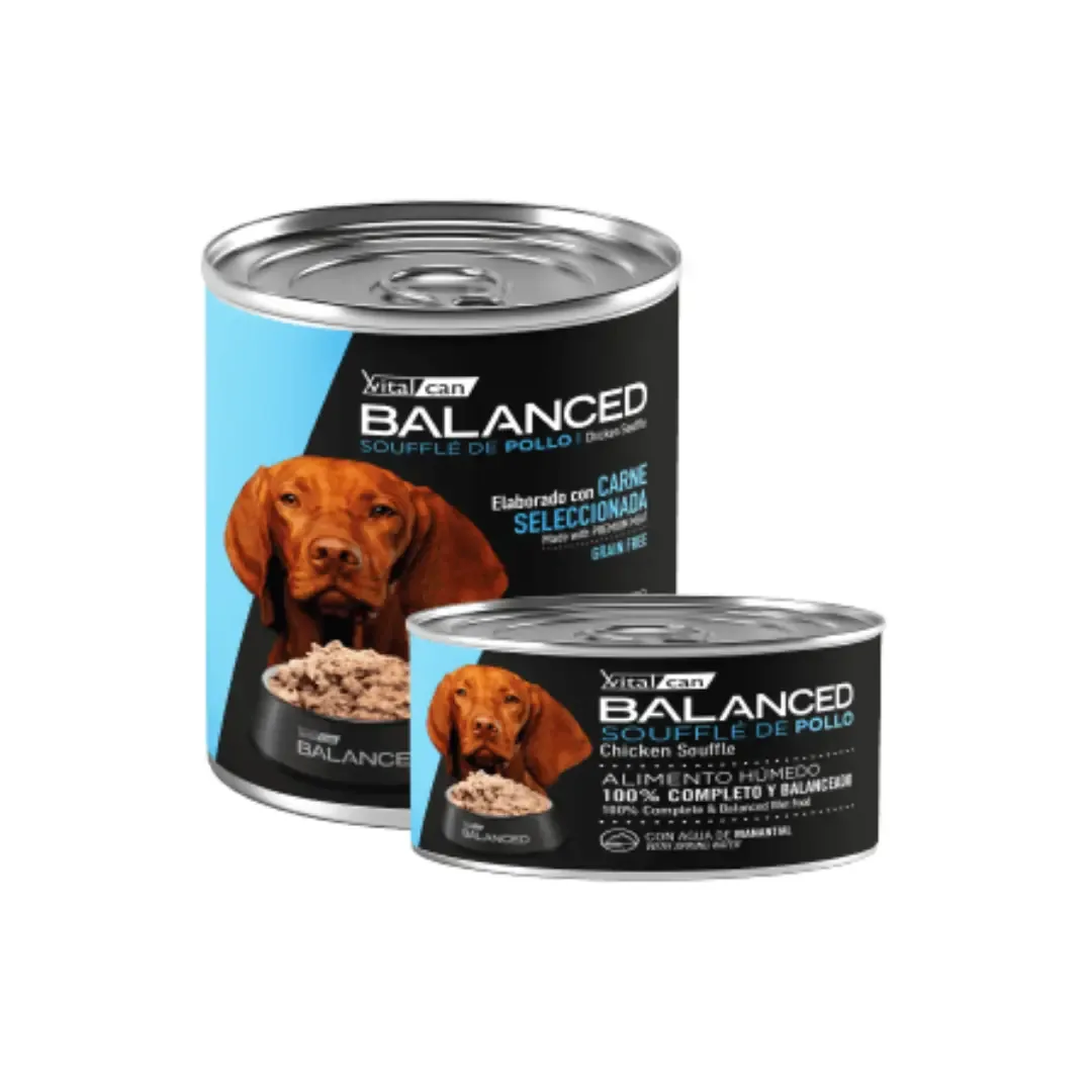 LATA VITALCAN BALANCED DOG ADULT POLLO 85 G / 340 G