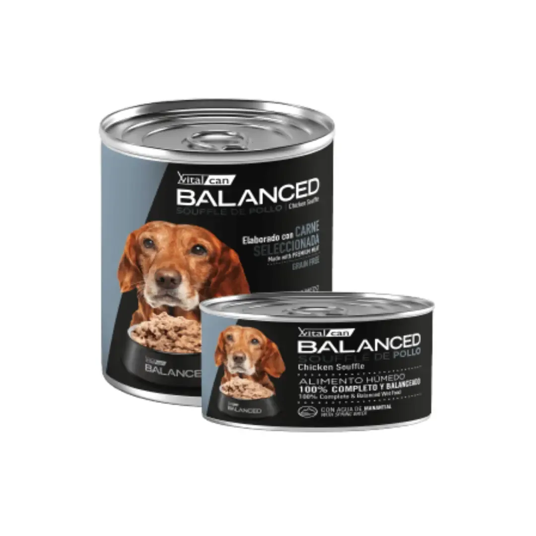LATA VITALCAN BALANCED DOG SENIOR POLLO 85 G / 340 G