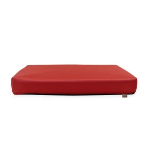 Leeby Cojín Waterproof Anti Pelos Rojo para perros