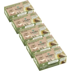 Lenda Foodie Cat Merluza y Lomo Negro de Atún 5 x 120 g