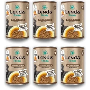 Lenda Foodie Estofado Salvaje para Perros 6 x 380 g