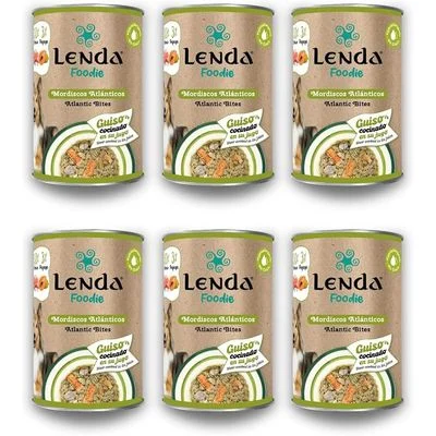 Lenda Foodie Mordiscos Atlánticos para Perros 6 x 380 g